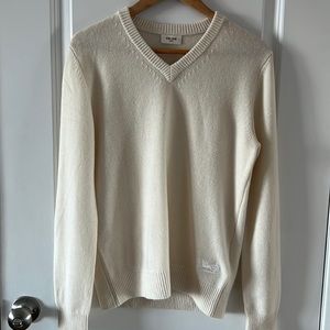 Celine 100% cashmere V-neck sweater